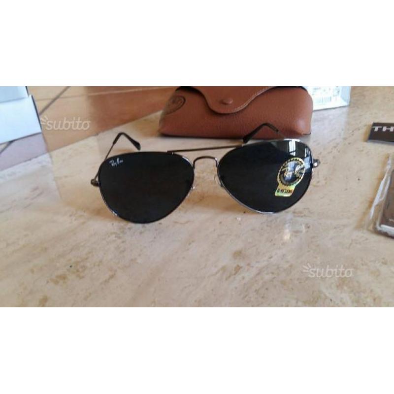 Occhiali Rayban Aviator Neri