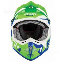 Casco cross 2016 first racing verde fluo blu tg M