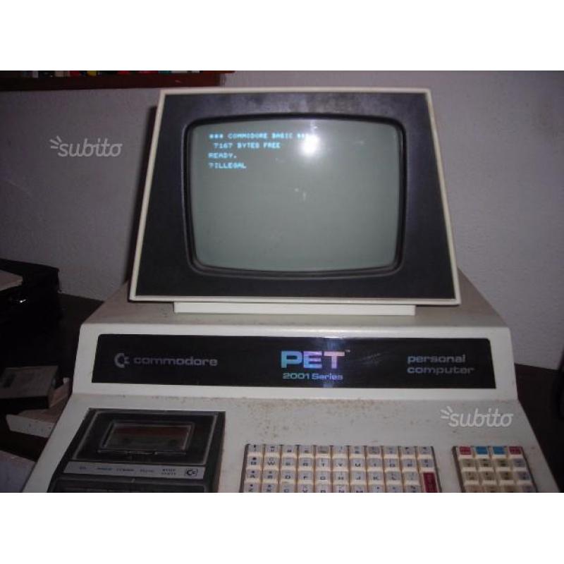 PET COMMODORE 2001 1978 Storico