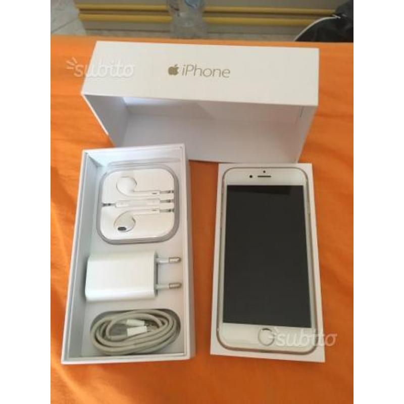 IPhone 6 Gold 16 g in garanzia