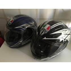 Coppia caschi AGV fibra taglia XS