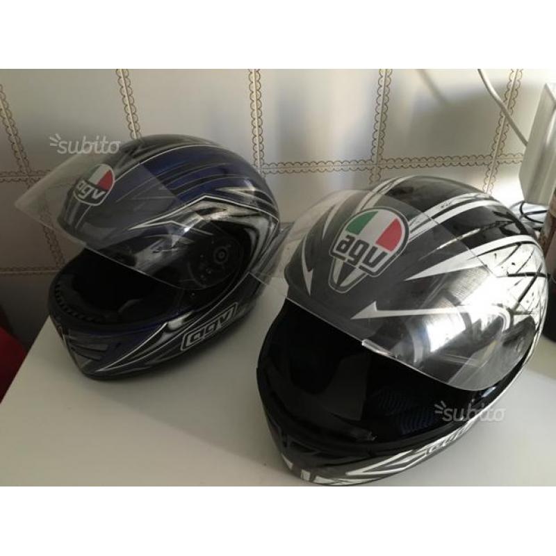 Coppia caschi AGV fibra taglia XS