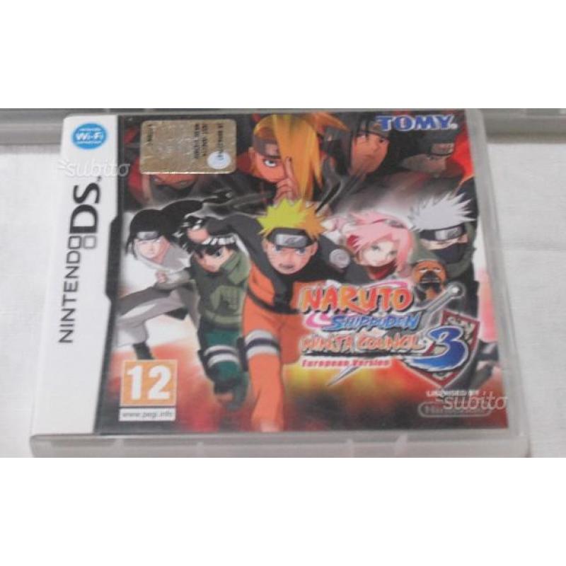 Naruto Shippuden Ninja Council 3 Nintendo DS