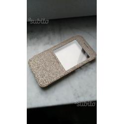 Cover Huawei ascend g7 oro gold sparkling