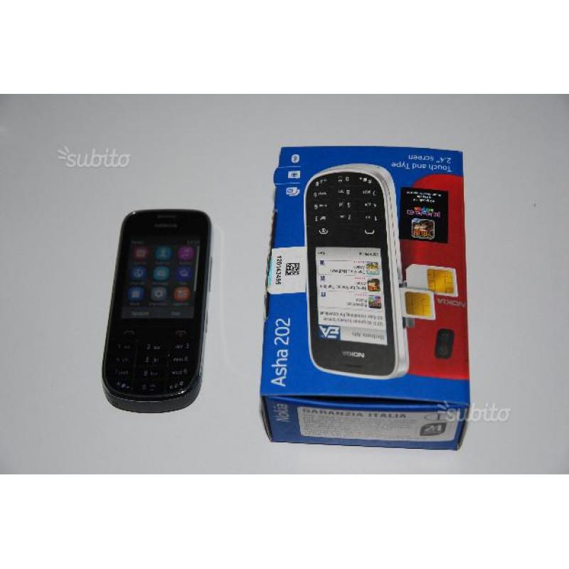 CELLULARE NOKIA ASHA 202, Dual SIM