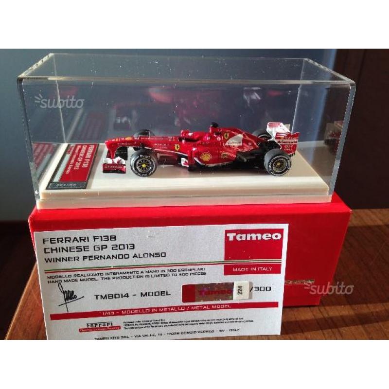 2 Ferrari Tameo 1:43 nuove