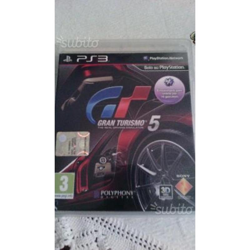 Playstation 3 white con giochi