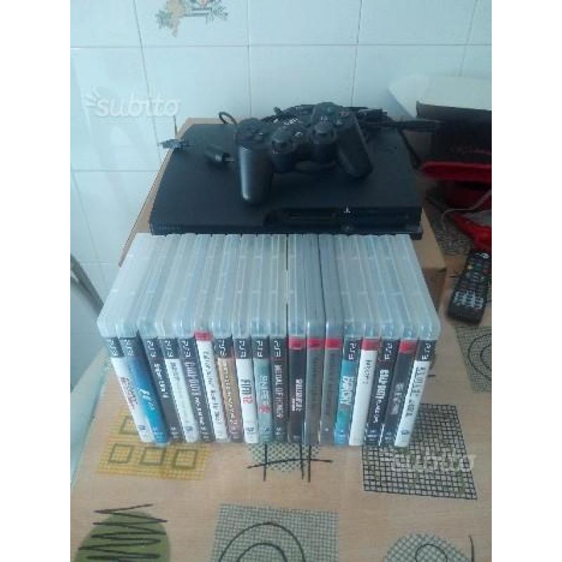 Ps3 con 18 giochi originali