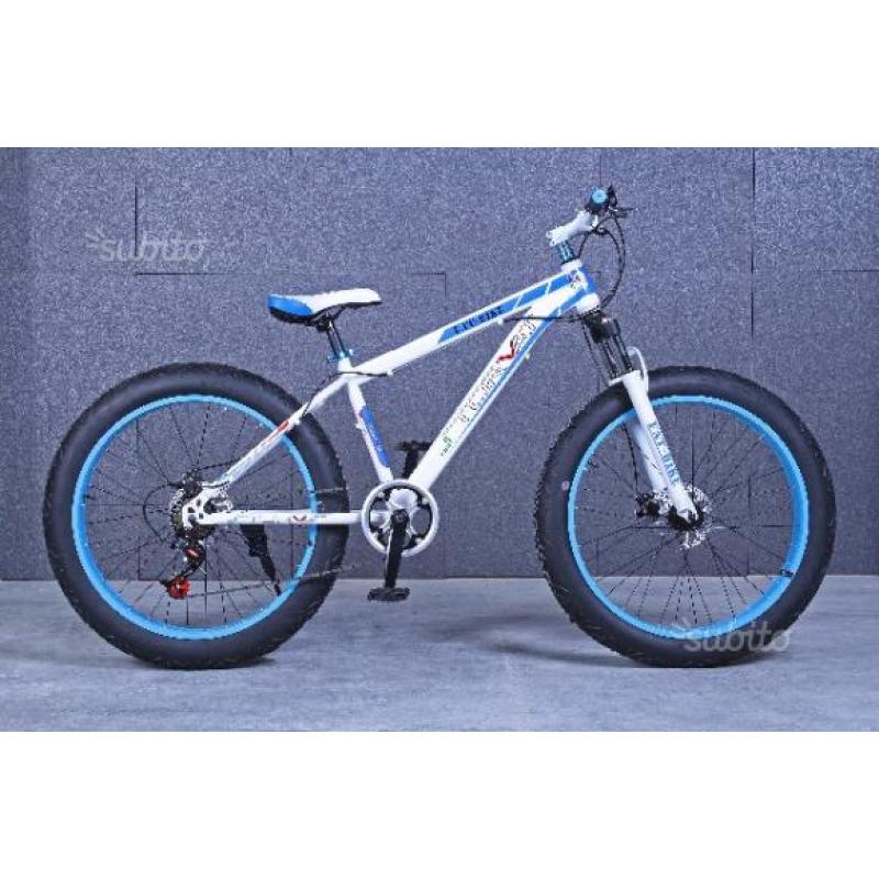 Fat Bike STORVAT NUOVE 26" AMMORTIZZATA,7 RAPPORTI