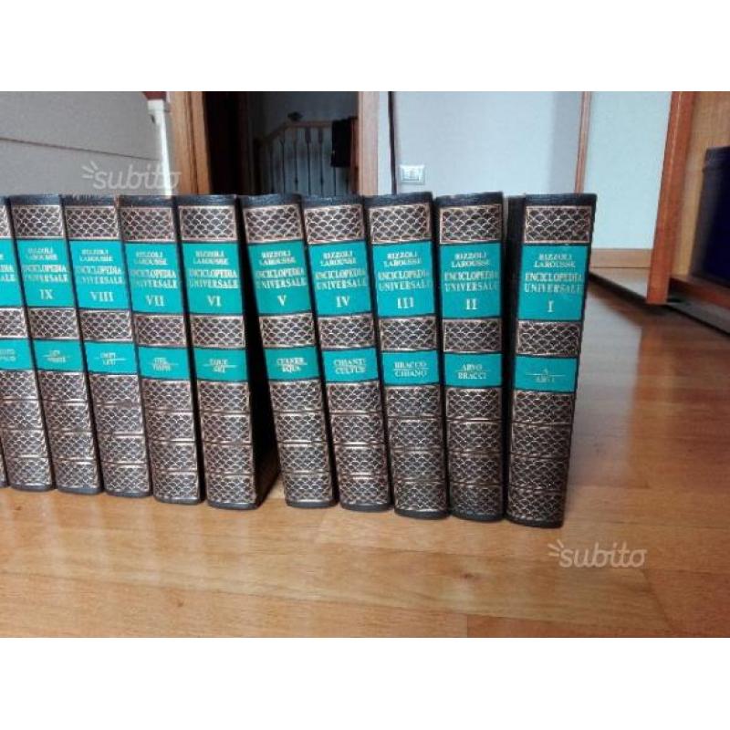 Enciclopedia universale Rizzoli Larousse 18 vol