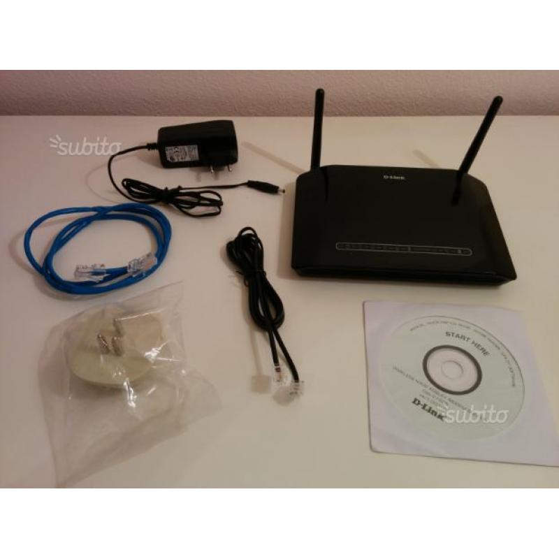 Modem router Wi-Fi D-Link DSL-2750B