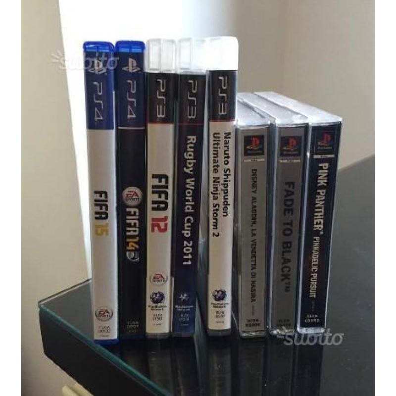 Giochi ps1 - ps3 - ps4