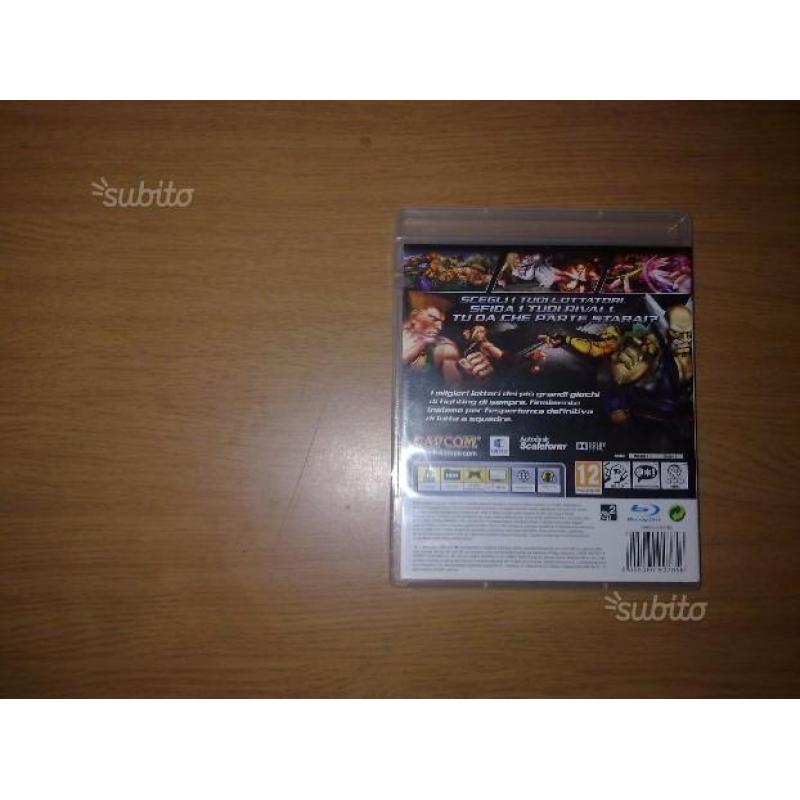 Ps3 strett fughter x tekken come nuovo