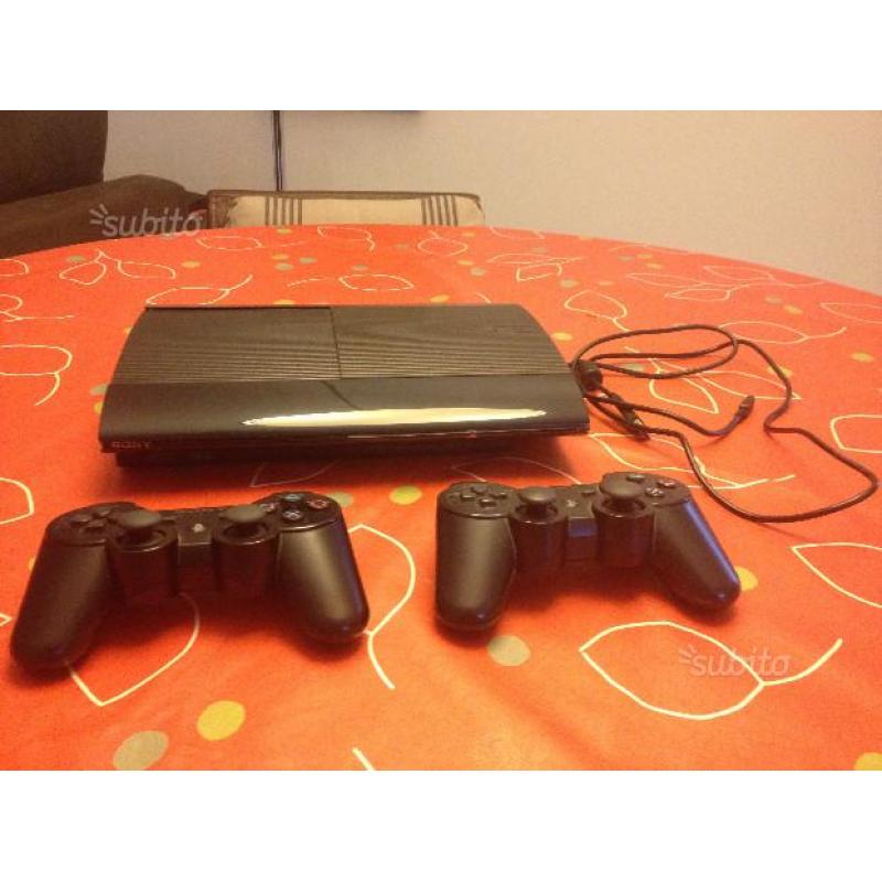 PS3 Super Slim 512 GB + 20 giochi