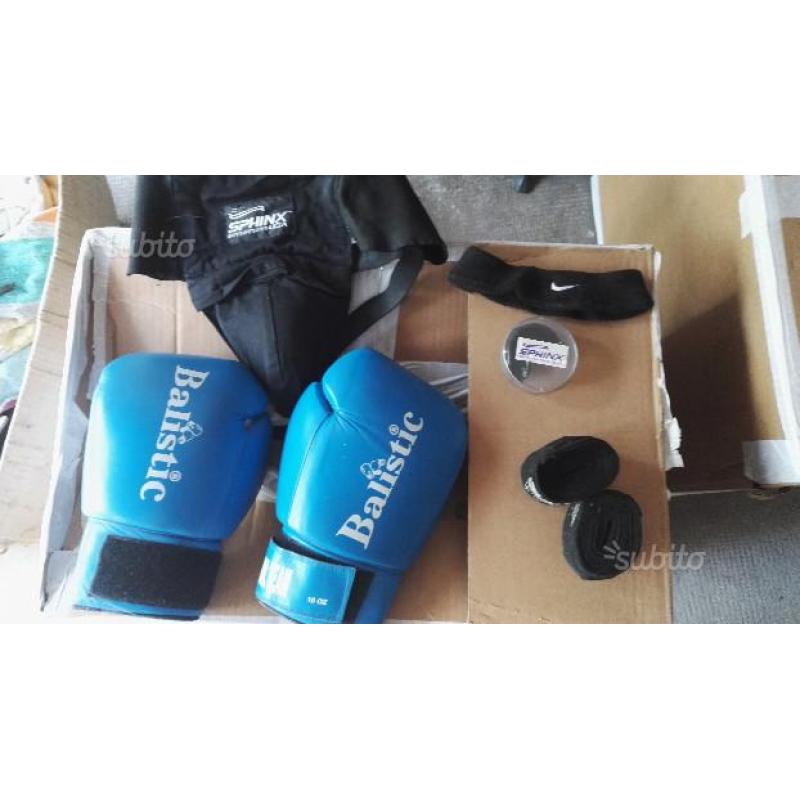 Attrrezzatura per kick boxing , thay boxe, full Co