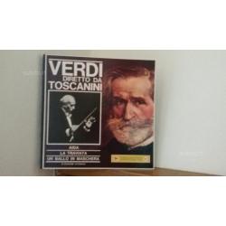 VERDI diretto da Toscanini 8 LP 33 giri