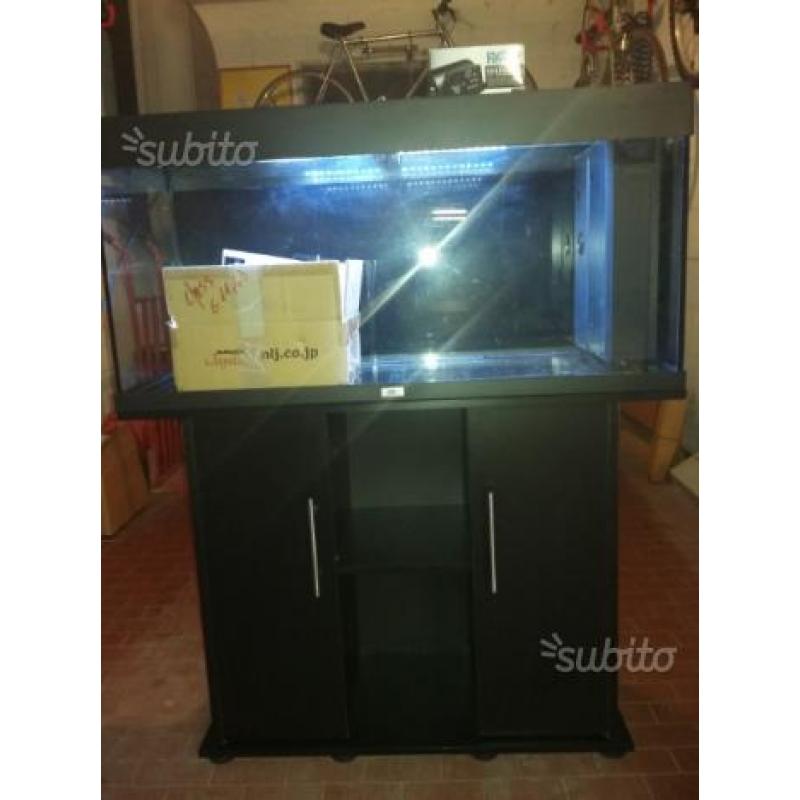 Acquario juwel 180l lt 100 x 50 a x 40 p con mangi