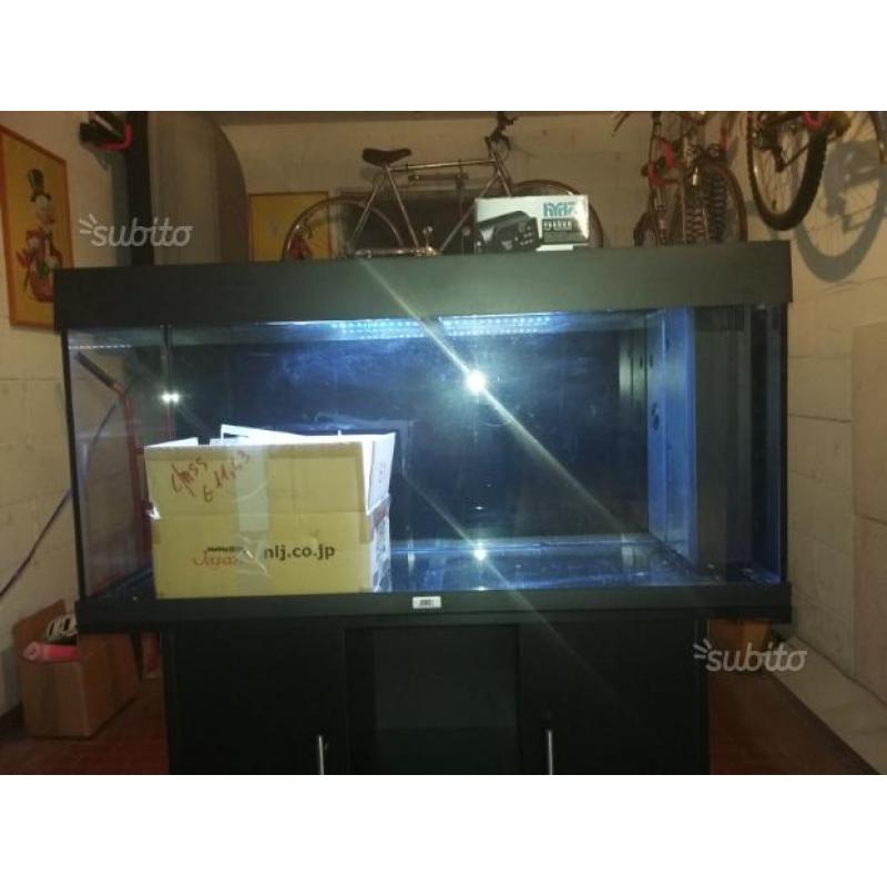 Acquario juwel 180l lt 100 x 50 a x 40 p con mangi