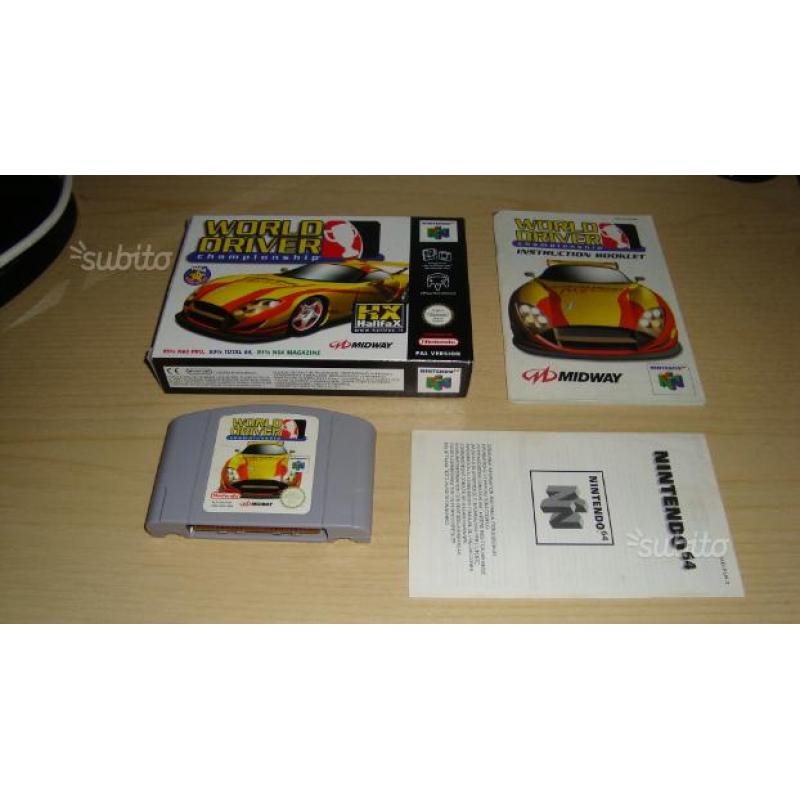 Giochi per N64 PAL boxati