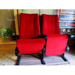 Poltrone cinema vintage