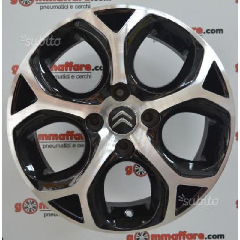 4 cerchi in LEGA CITROEN C3 da 16" LU-2520