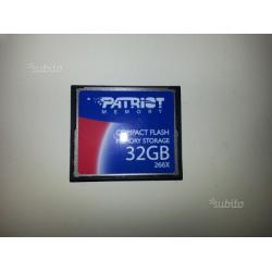 Scheda compact flash patriot 32 gb