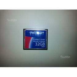 Scheda compact flash patriot 32 gb